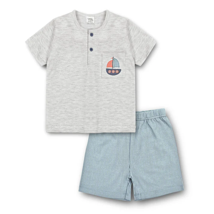Sail Away Tee & Shorts Set